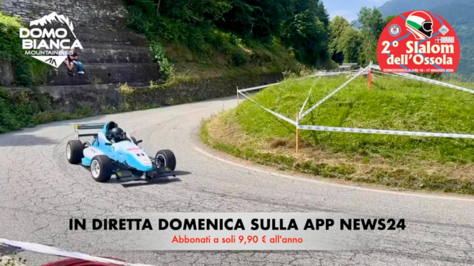 Torna domenica lo Slalom dell’Ossola: diretta su News24